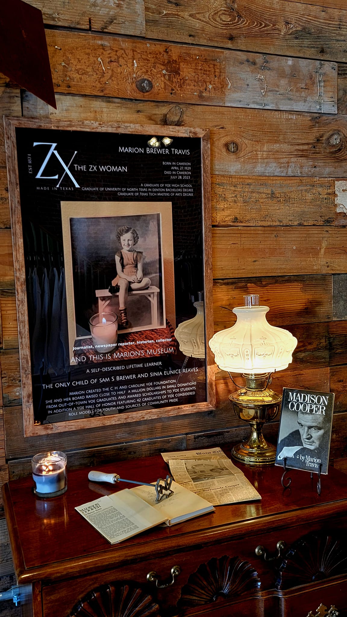 Opening today at 11:00 in Historic Downtown Cameron ZX Made in