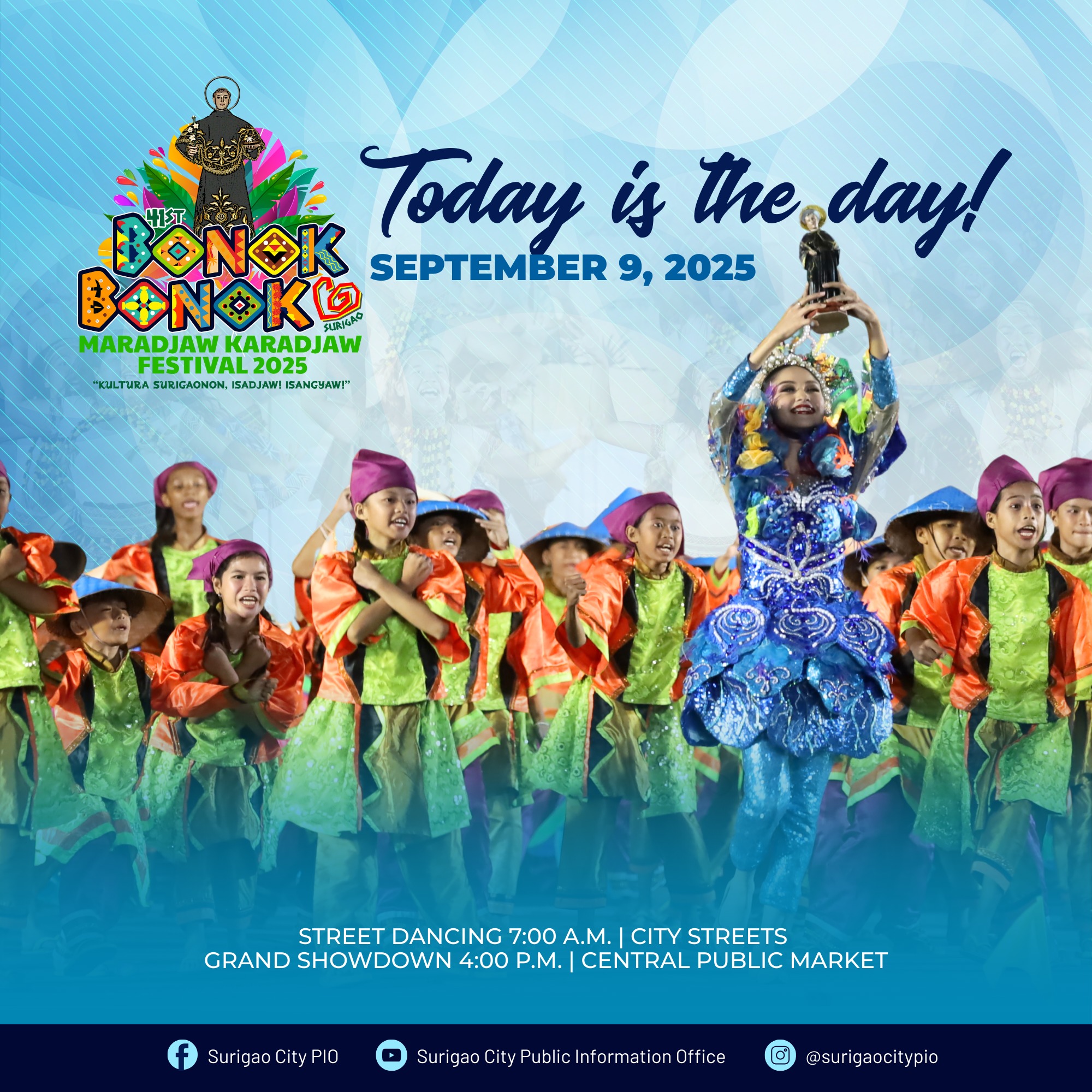 Surigao - 𝗧𝗢𝗗𝗔𝗬 𝗜𝗦 𝗧𝗛𝗘 𝗗𝗔𝗬! 🎊 The wait is over—Surigao City welcomes ...