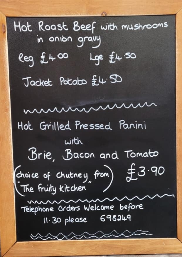 Hot roast beef today and sprinkle cake... - The Forge, Ripon