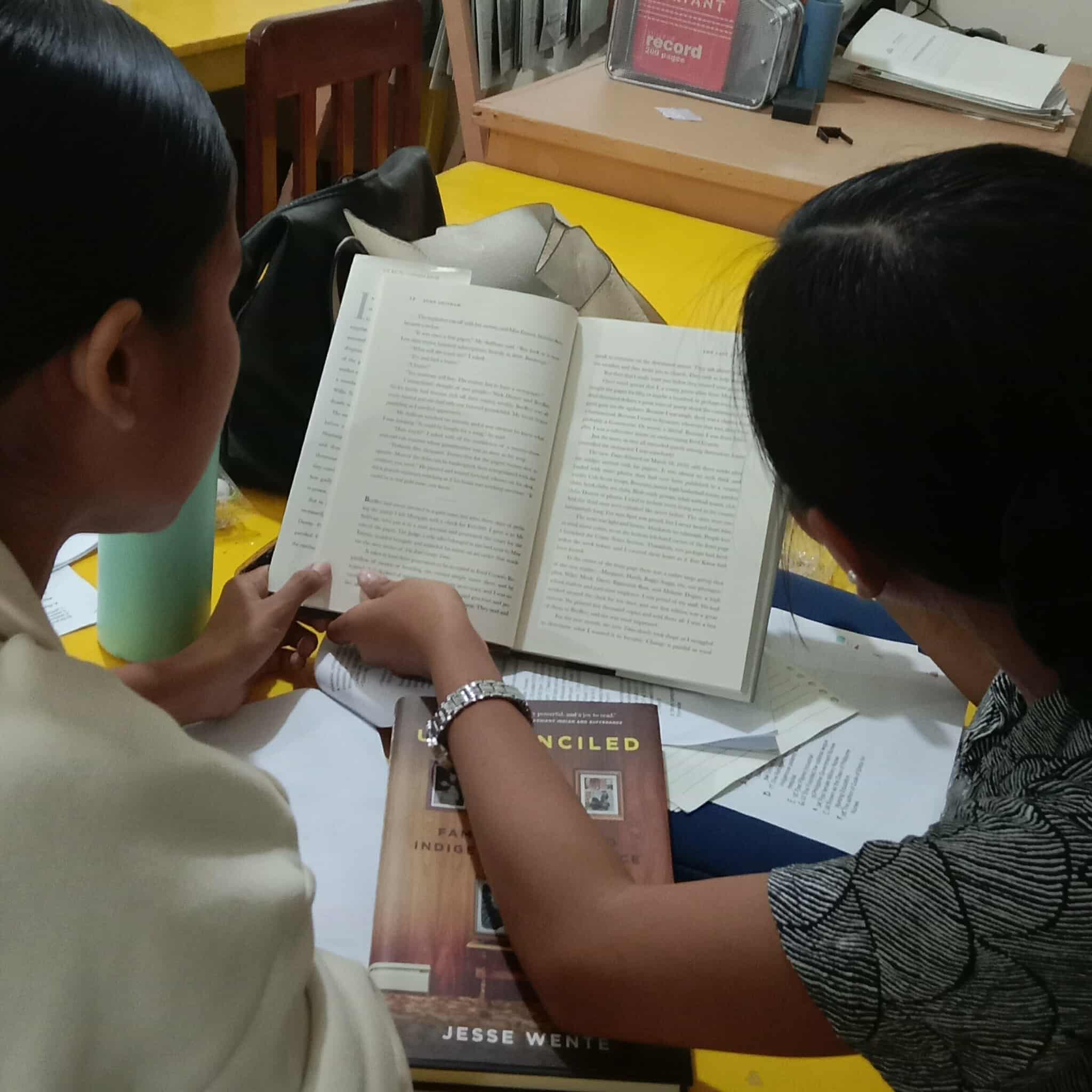 An update on the book... - Saint Tonis College Libraries | Facebook