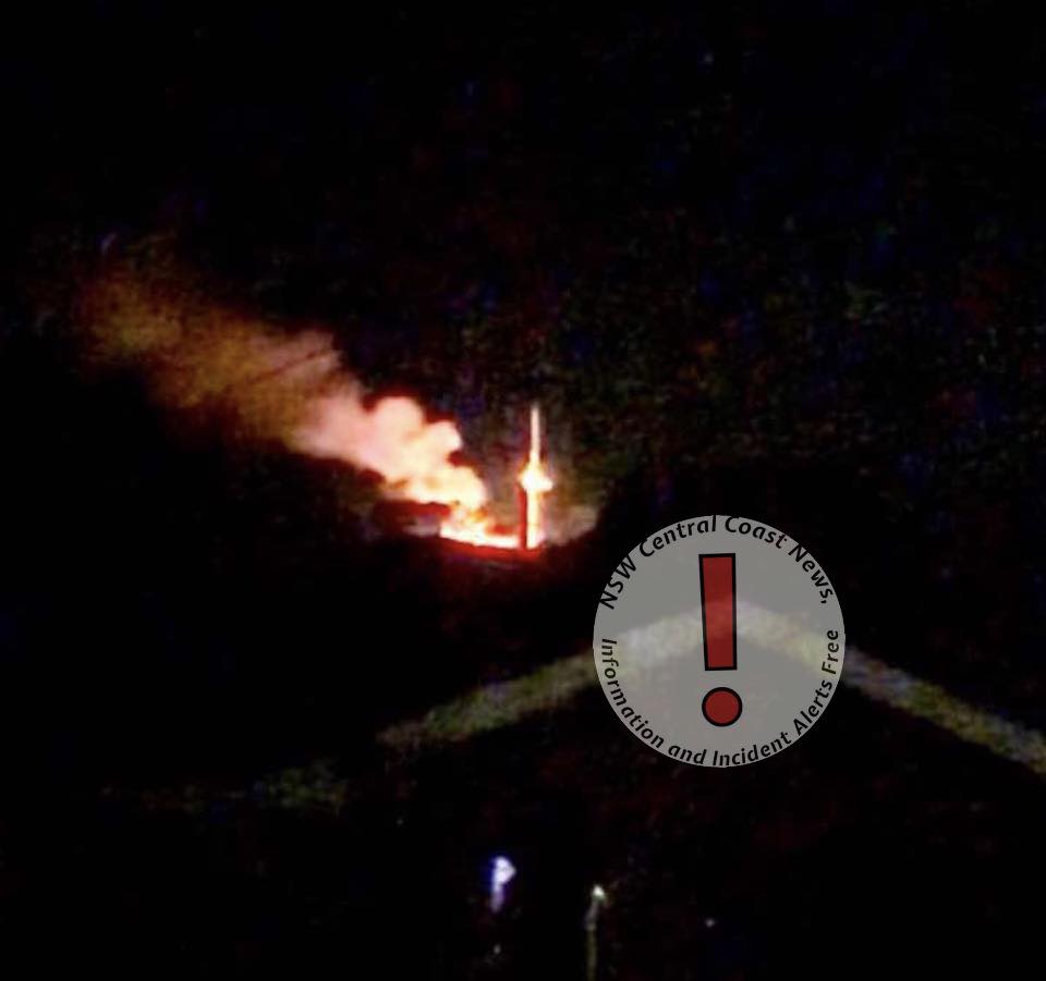 BUSH FIRE FORRESTERS BEACH FURTHER UPDATE 11pm Fire is now extinguished ...