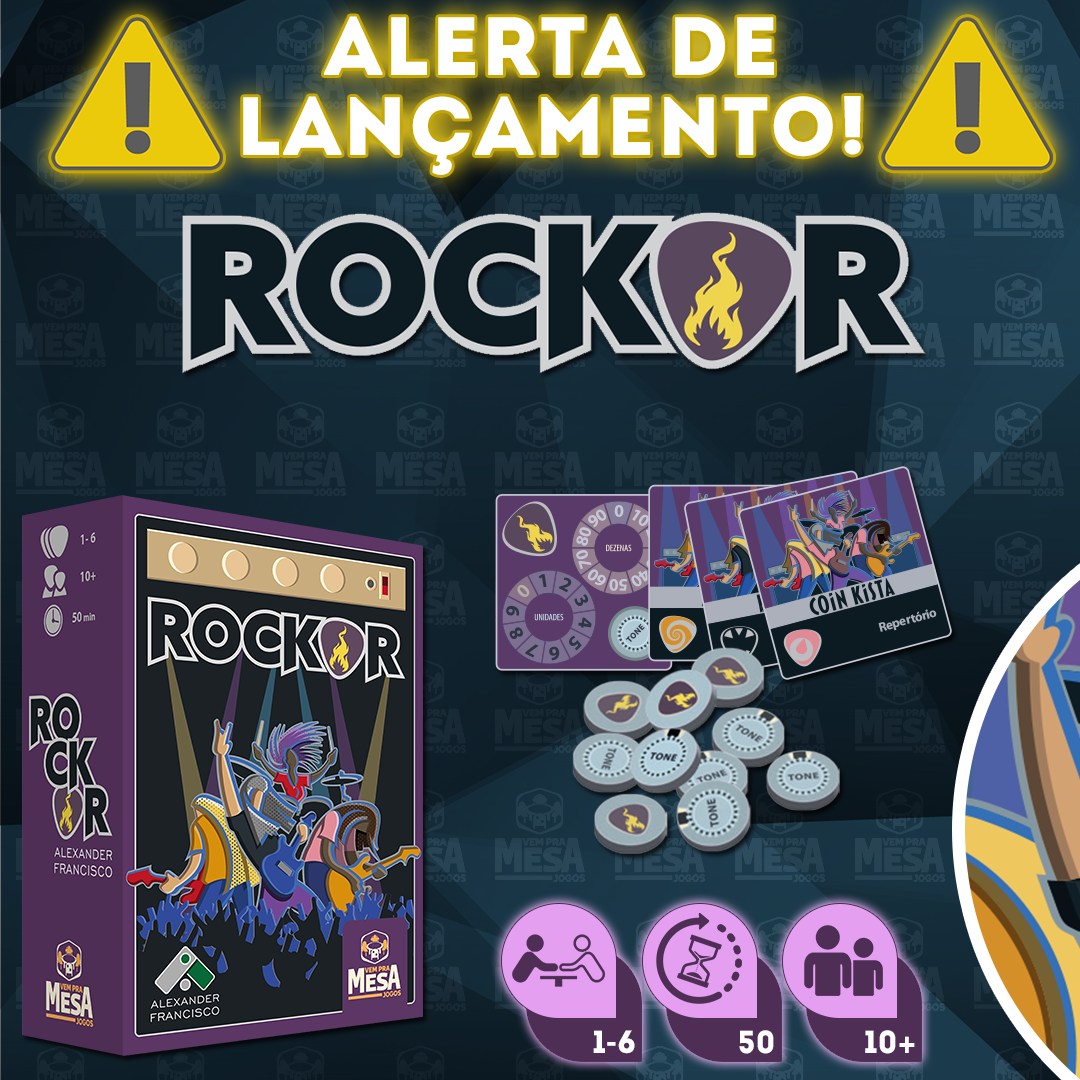 Vem - ⚠️ ALERTA DE LANÇAMENTO!! ⚠️ ROCKOR, do nosso querido game ...