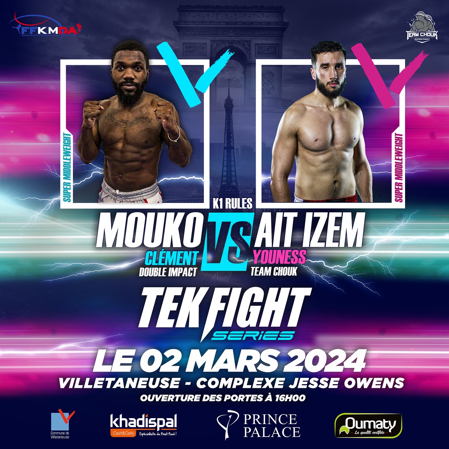 « TEK FIGHT » - 🥊 Youness Ait Izem (Team Chouk) vs.... | Facebook