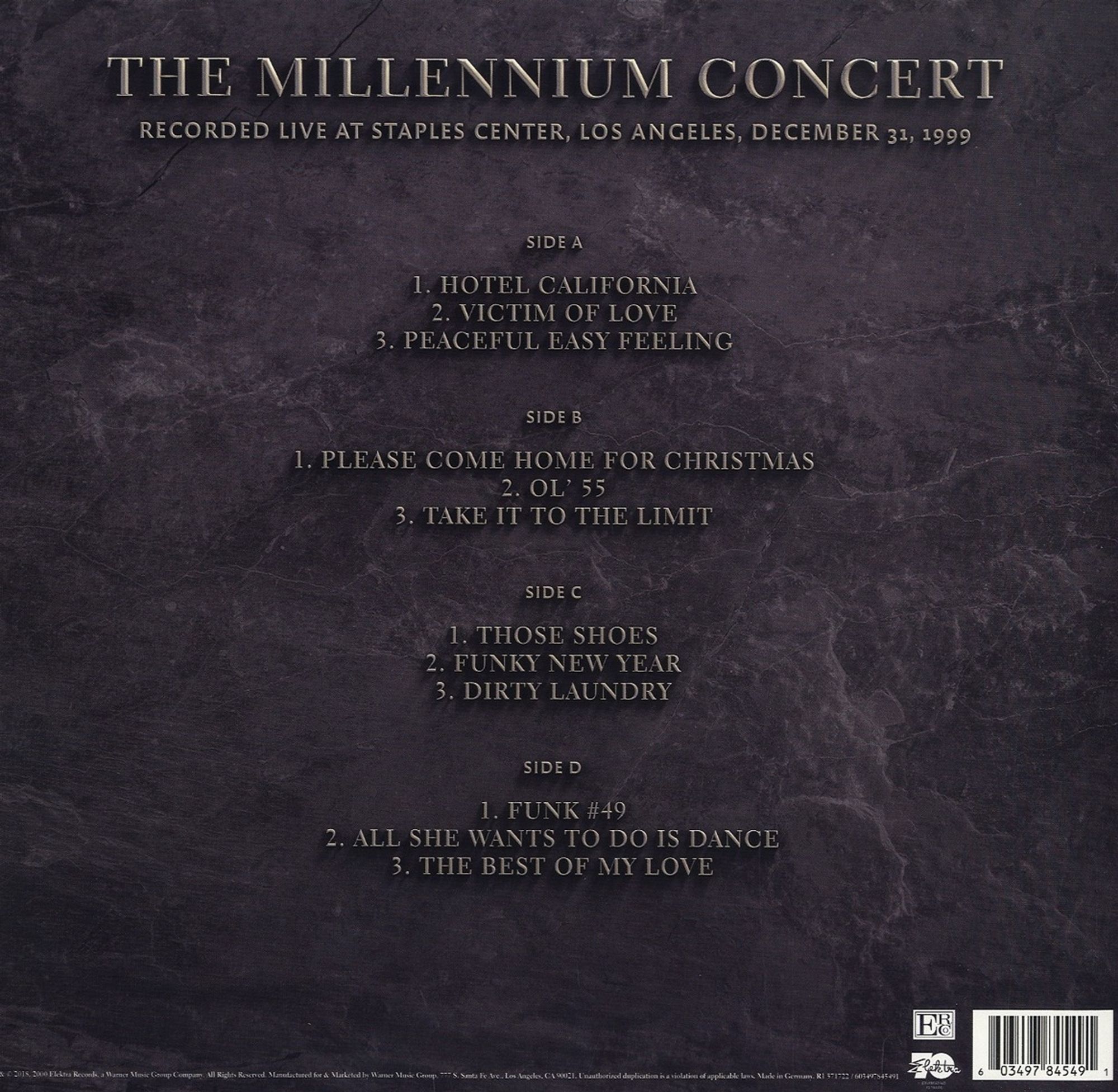 Eagles millennium concert 2021 flac audio