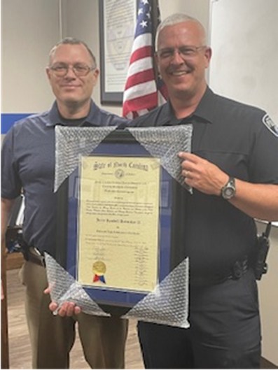 Mount - Congratulations to Sergeant Jerry Hatmaker for receiving his ...