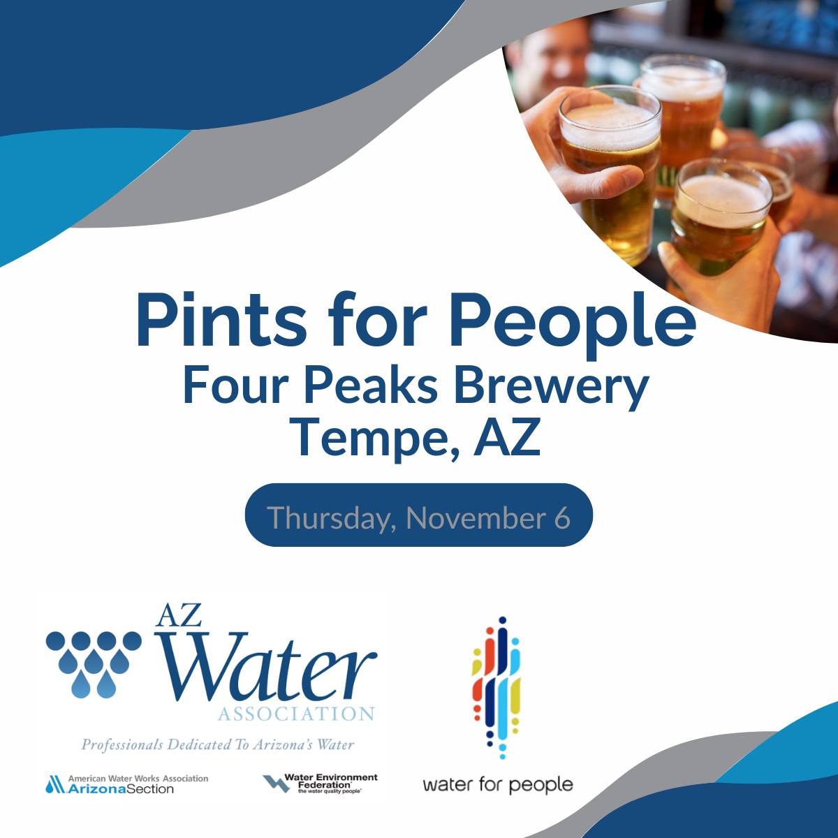 SAVE THE DATE: Pints for People;... - AZ Water Association | Facebook