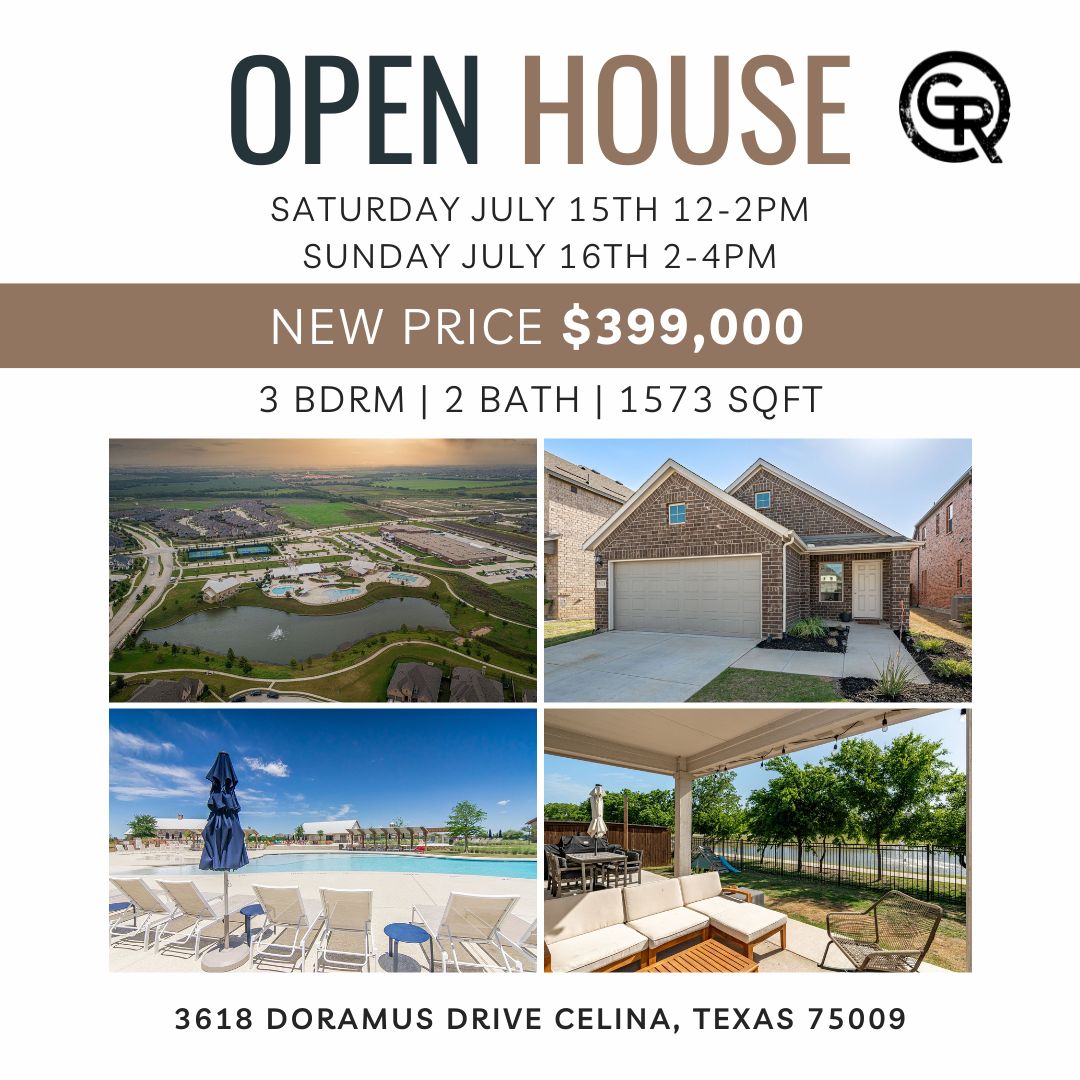 OPEN HOUSE THIS SATURDAY &... - Garner Ranch And Residential | Facebook