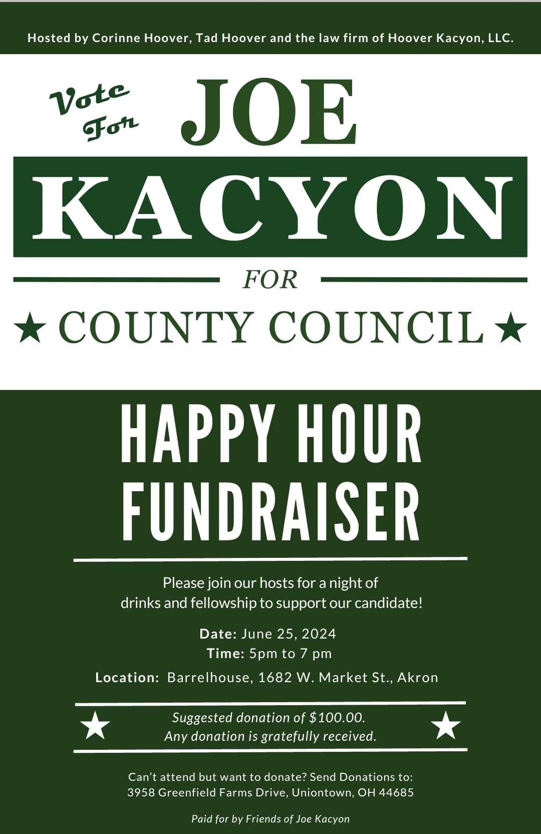 Come out to Barrelhouse... - Summit County Republican Party | Facebook