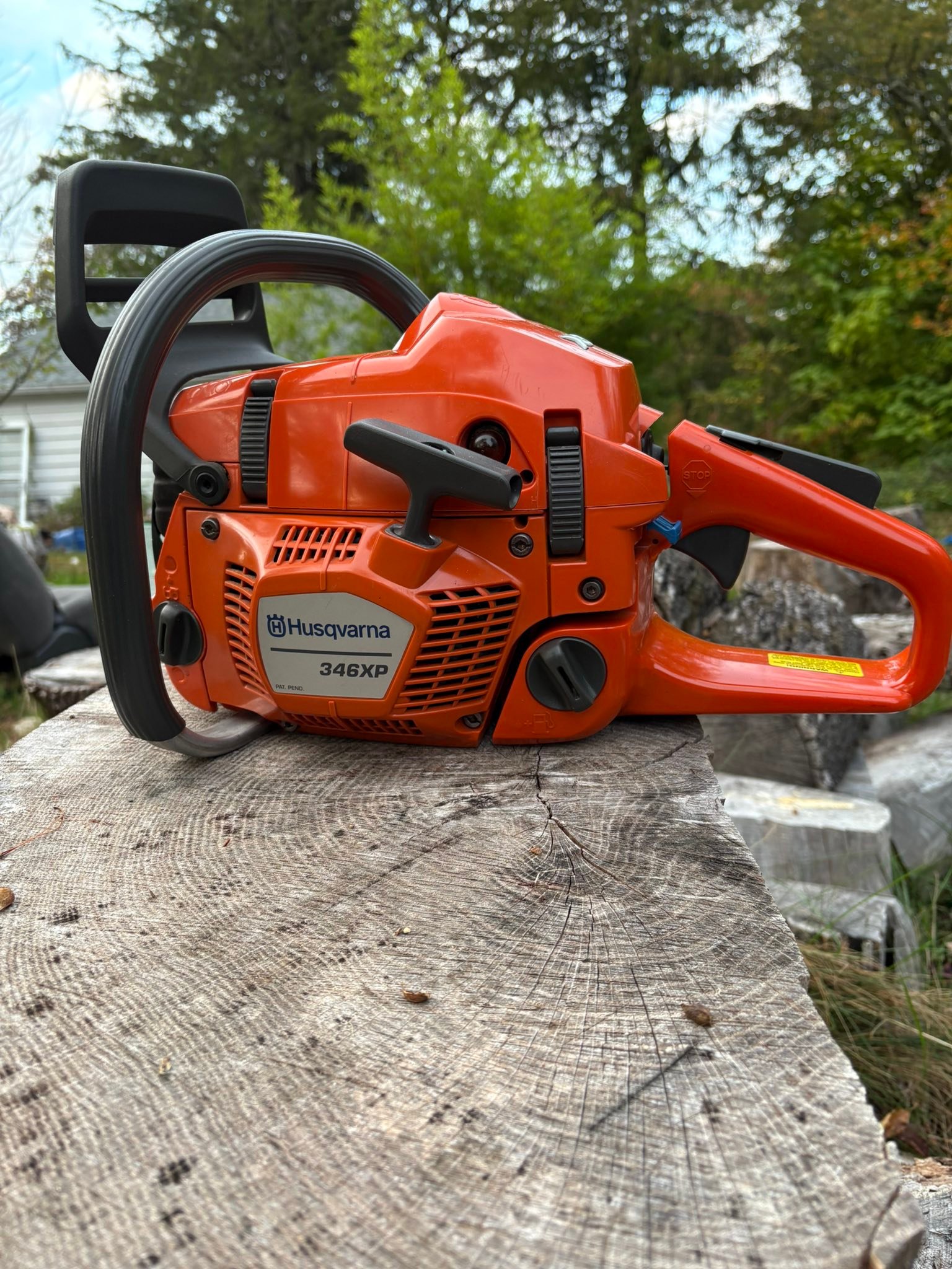 Husqvarna 346xp chainsaw found at yard sale