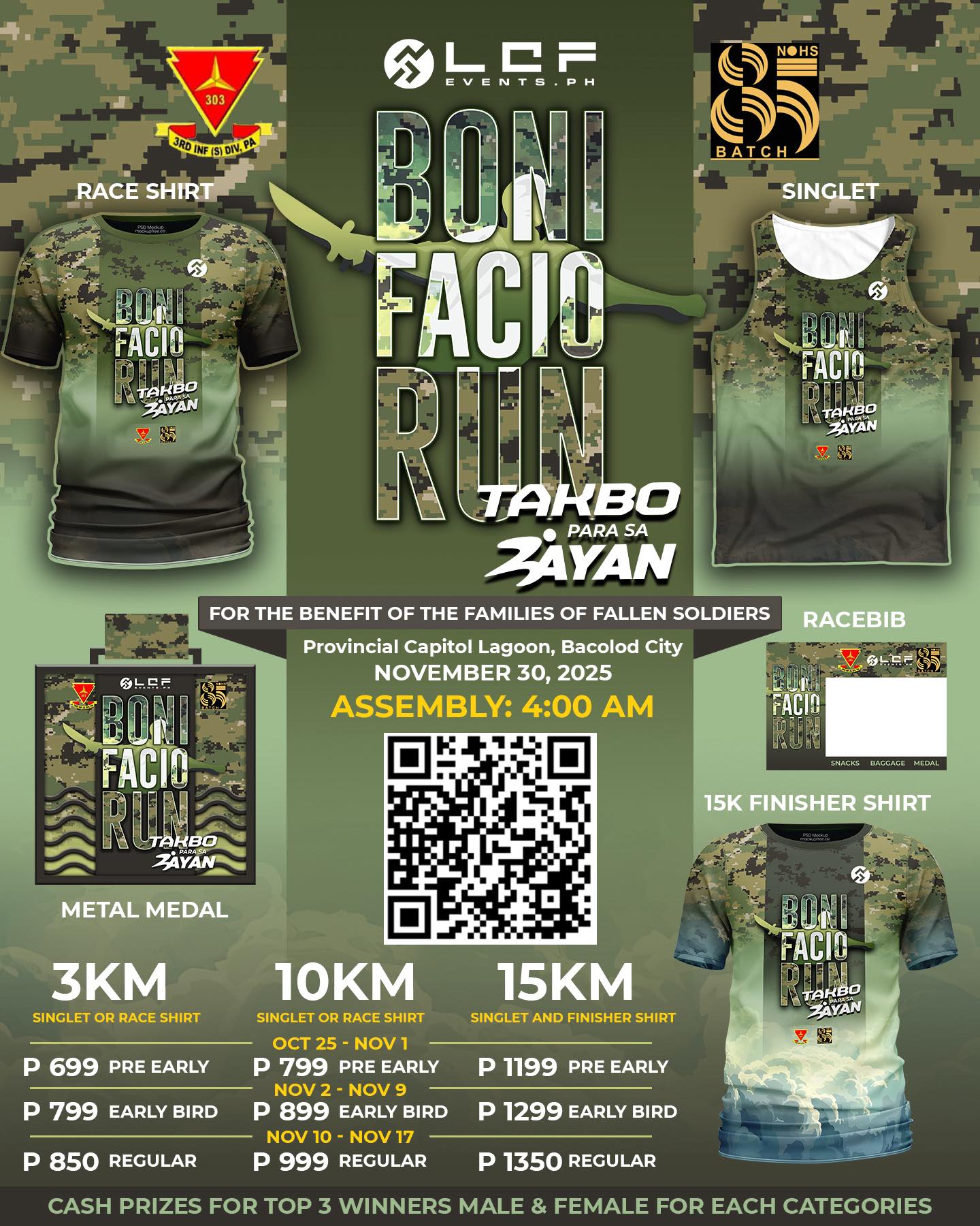 LCF Events PH - 𝐁𝐨𝐧𝐢𝐟𝐚𝐜𝐢𝐨 𝐑𝐮𝐧 𝟐𝟎𝟐𝟓 🇵🇭 ᴛᴀᴋʙᴏ ᴘᴀʀᴀ ꜱᴀ ʙᴀʏᴀɴ... | Facebook