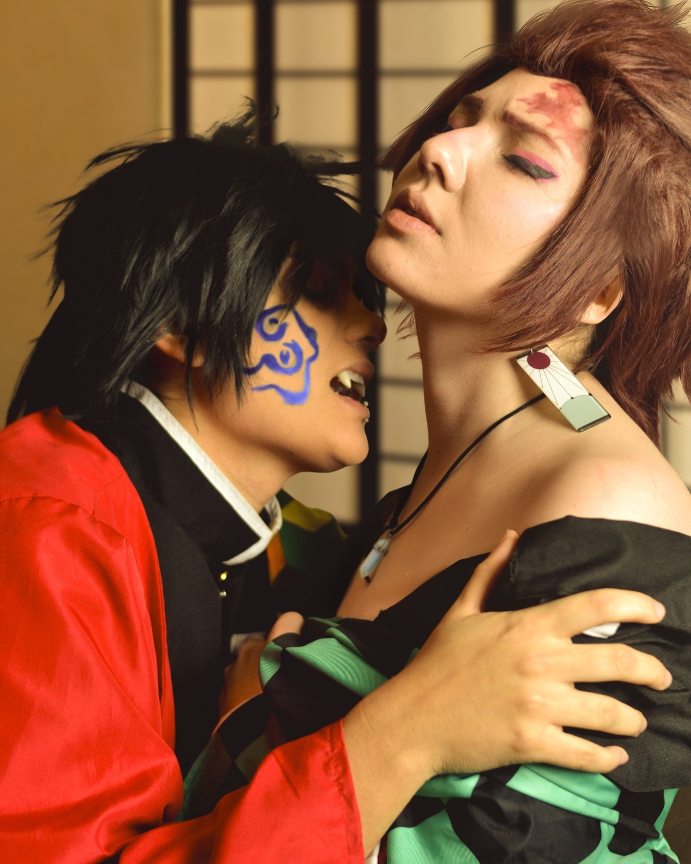 Vivi - Devour me entirely. . Me as Tanjiro Kamado @andressacarolinab as ...