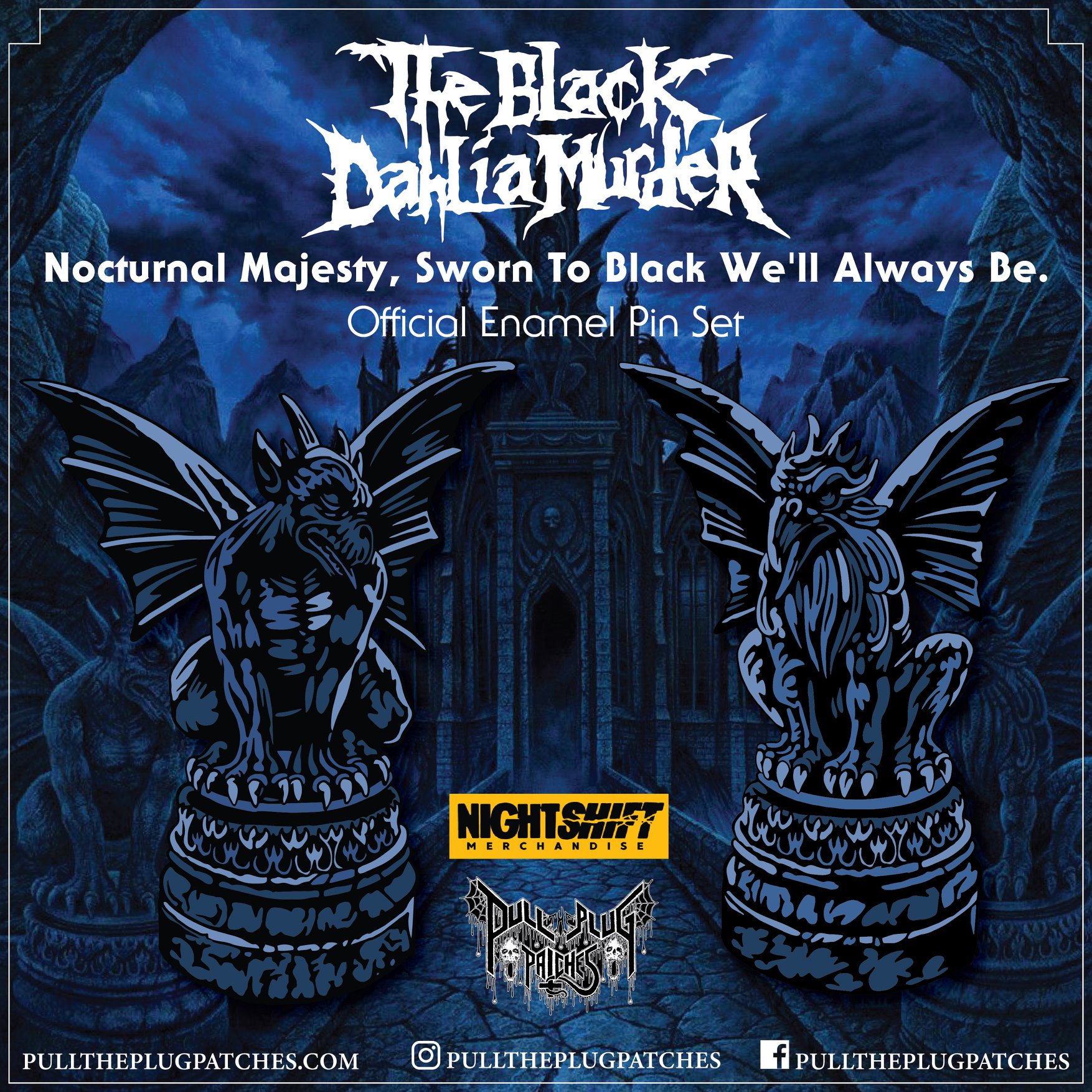 Official The Black Dahlia Murder... - Pull The Plug Patches | Facebook