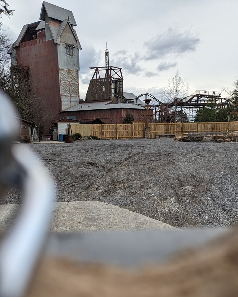 Screamscape - New construction at Dollywood where the old River Battle ...