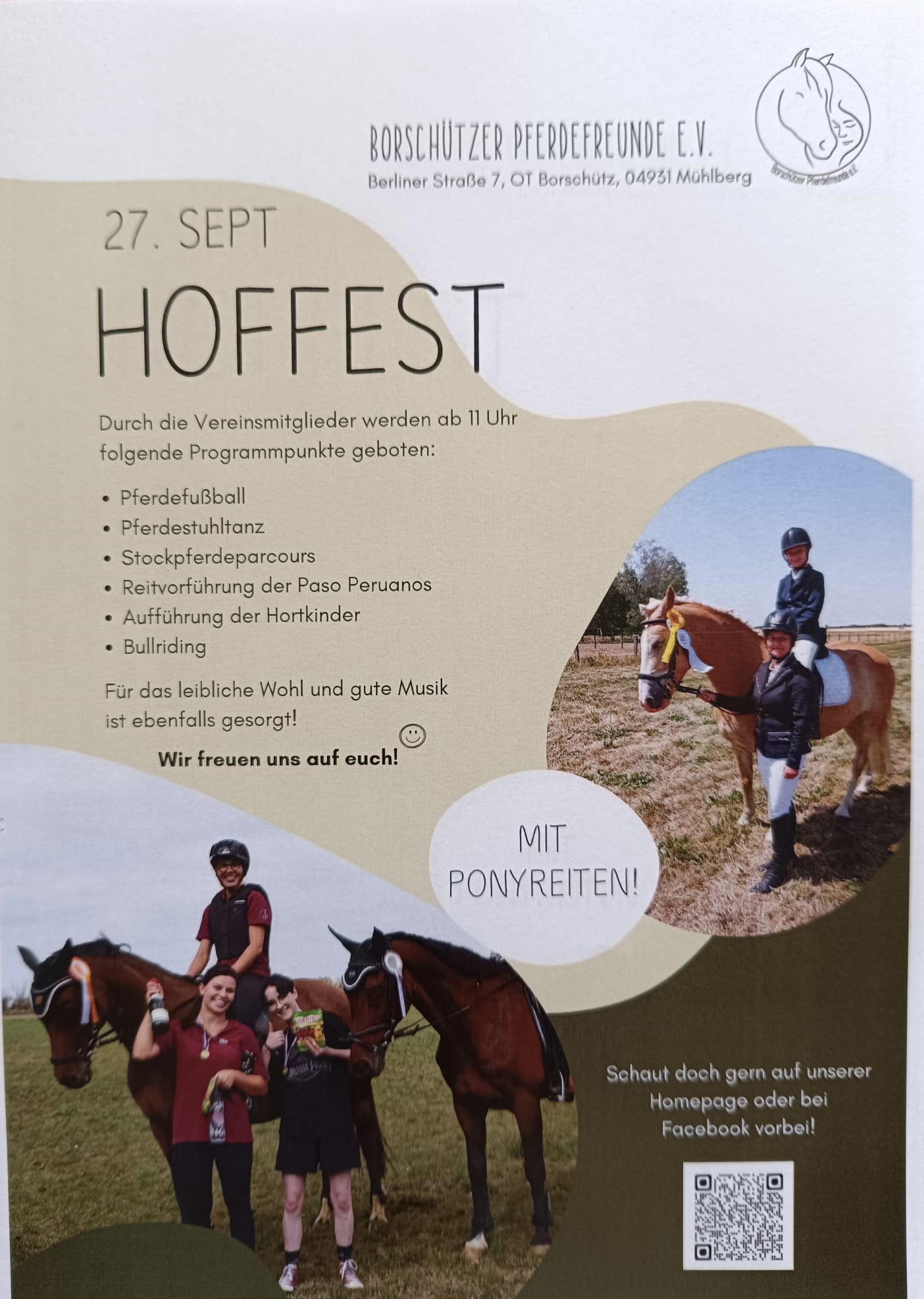 Hoffest der Borschützer Pferdefreunde e.V.