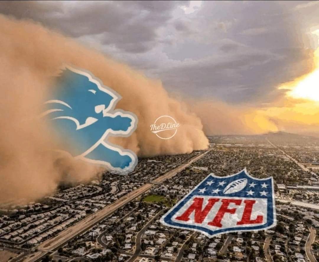Detroit Lions. Rebuilding since 1957.