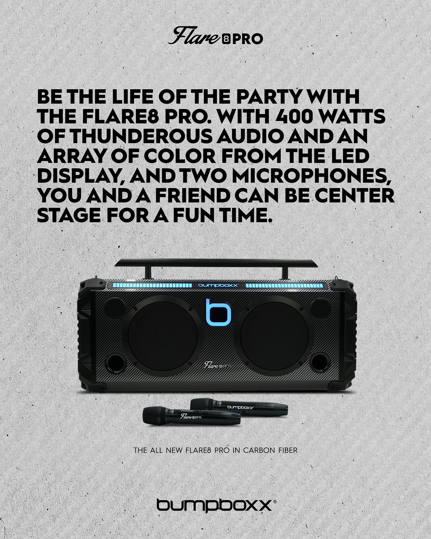 Bumpboxx Flare Bumpboxx Radio Bumpboxx Flare8 Bluetooth Boombox 