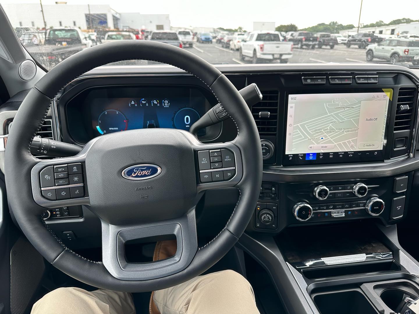 Wild - 2023 Akins Ford F-350 Lariat interior! We agree the Platinum ...