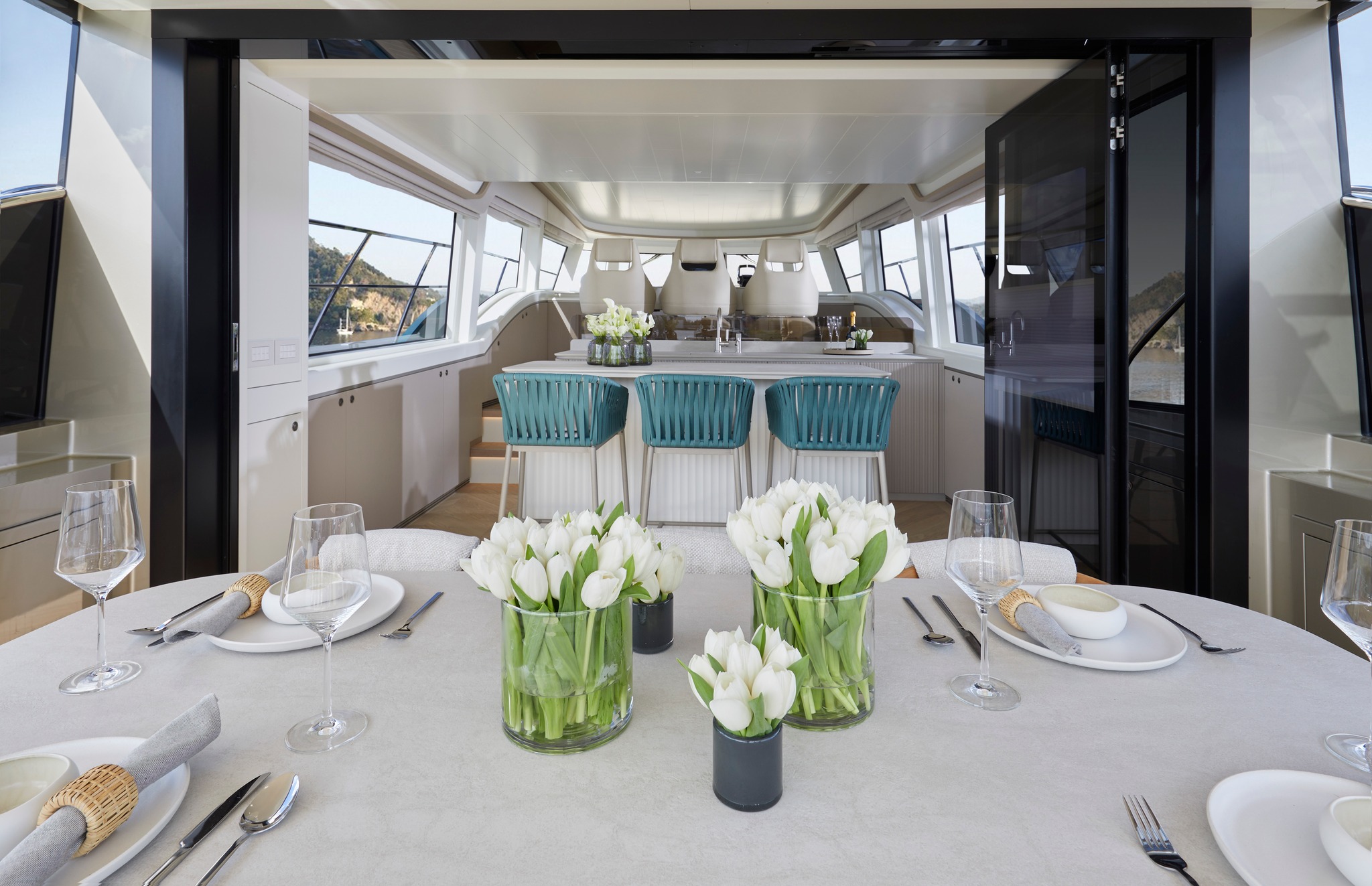 // The bespoke interior of the... - Van der Valk Shipyard
