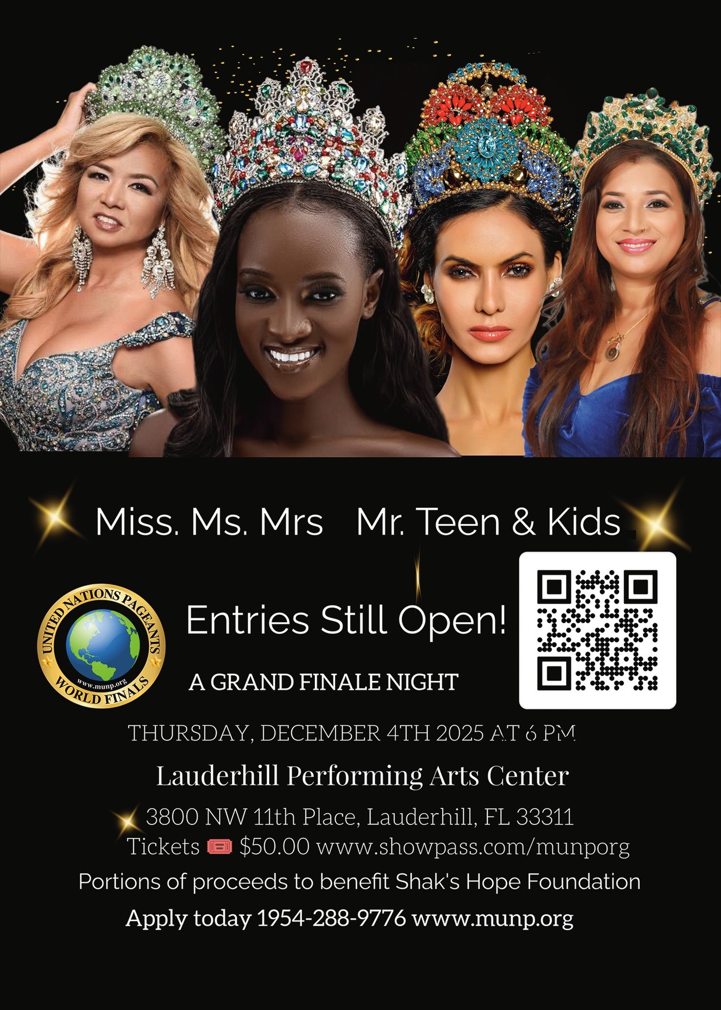 United Nations Pageants LLC - VOLUNTEER AND DONATION NEEDED! Are You ...