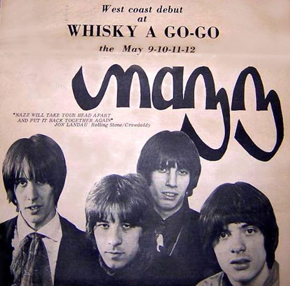 Woodstock - Nazz premieres at the Whisky in May 1968. Nazz was formed ...