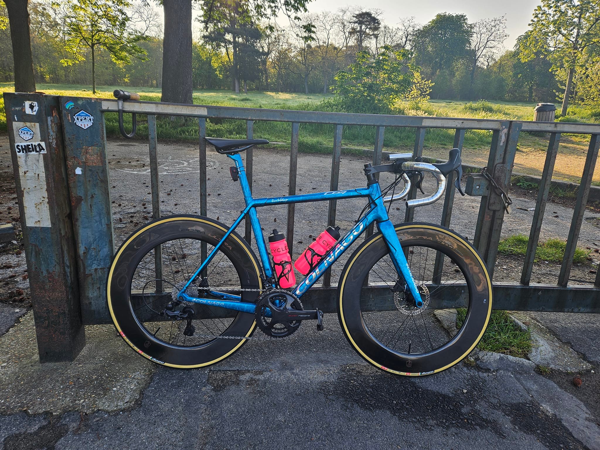 Stunning @colnagoworld C64 @campagnolosrl Super Record EPS 12 