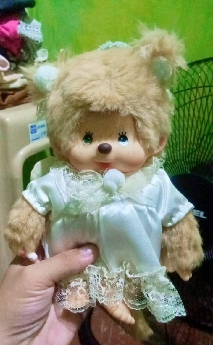 On-hand‼️ ✓ Monchhichi 40th Anniversary Gold Girl ✓ Large size