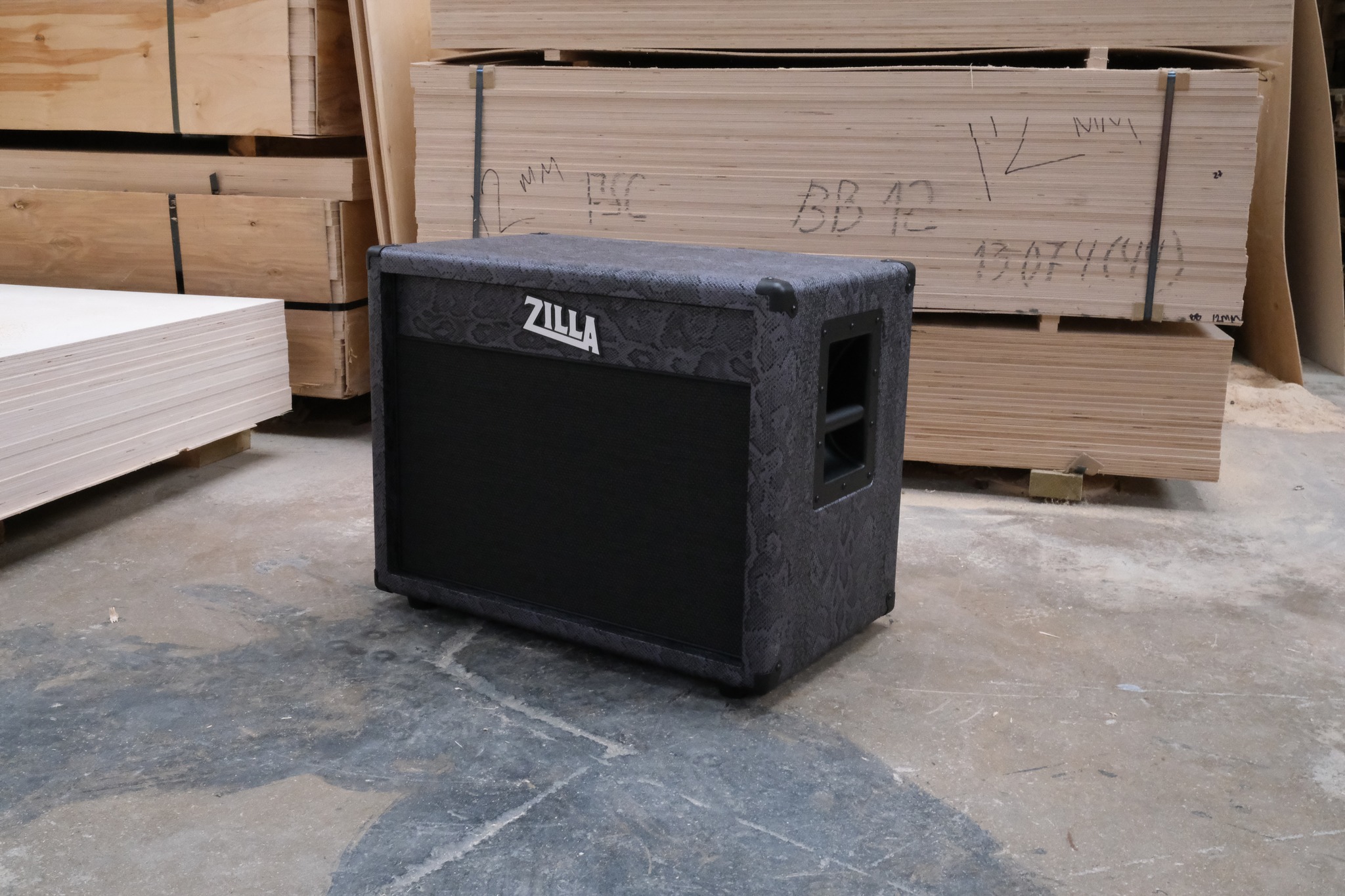 Possibly the least used tolex that we have.. digital camo on a