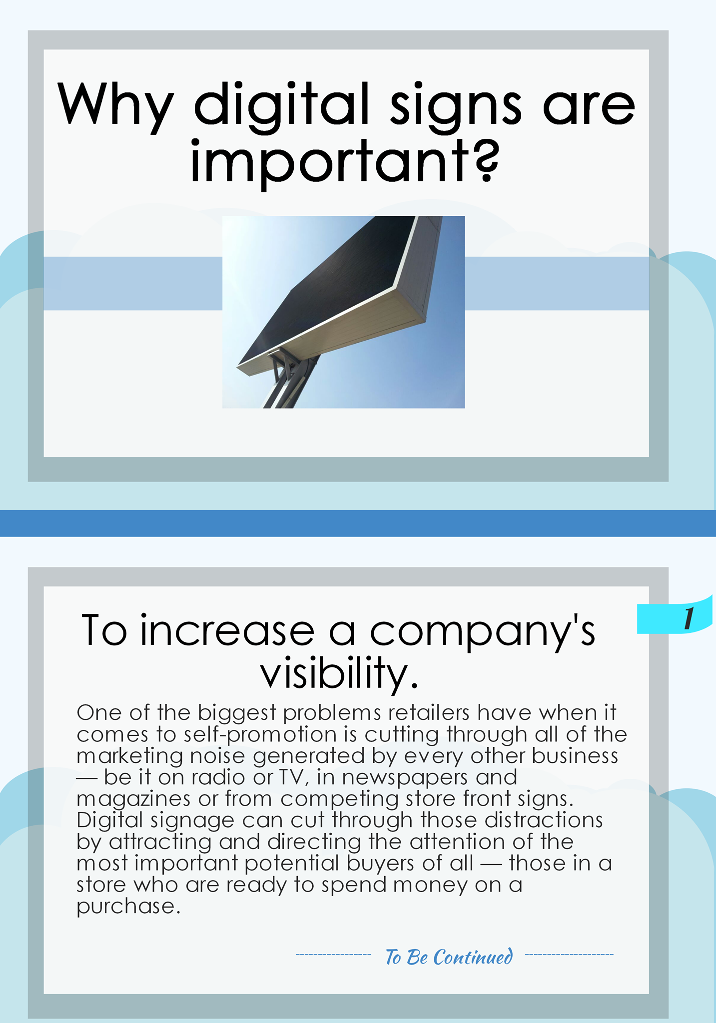 Digital Edge LED Screens - Why digital signs are important? #LED # ...