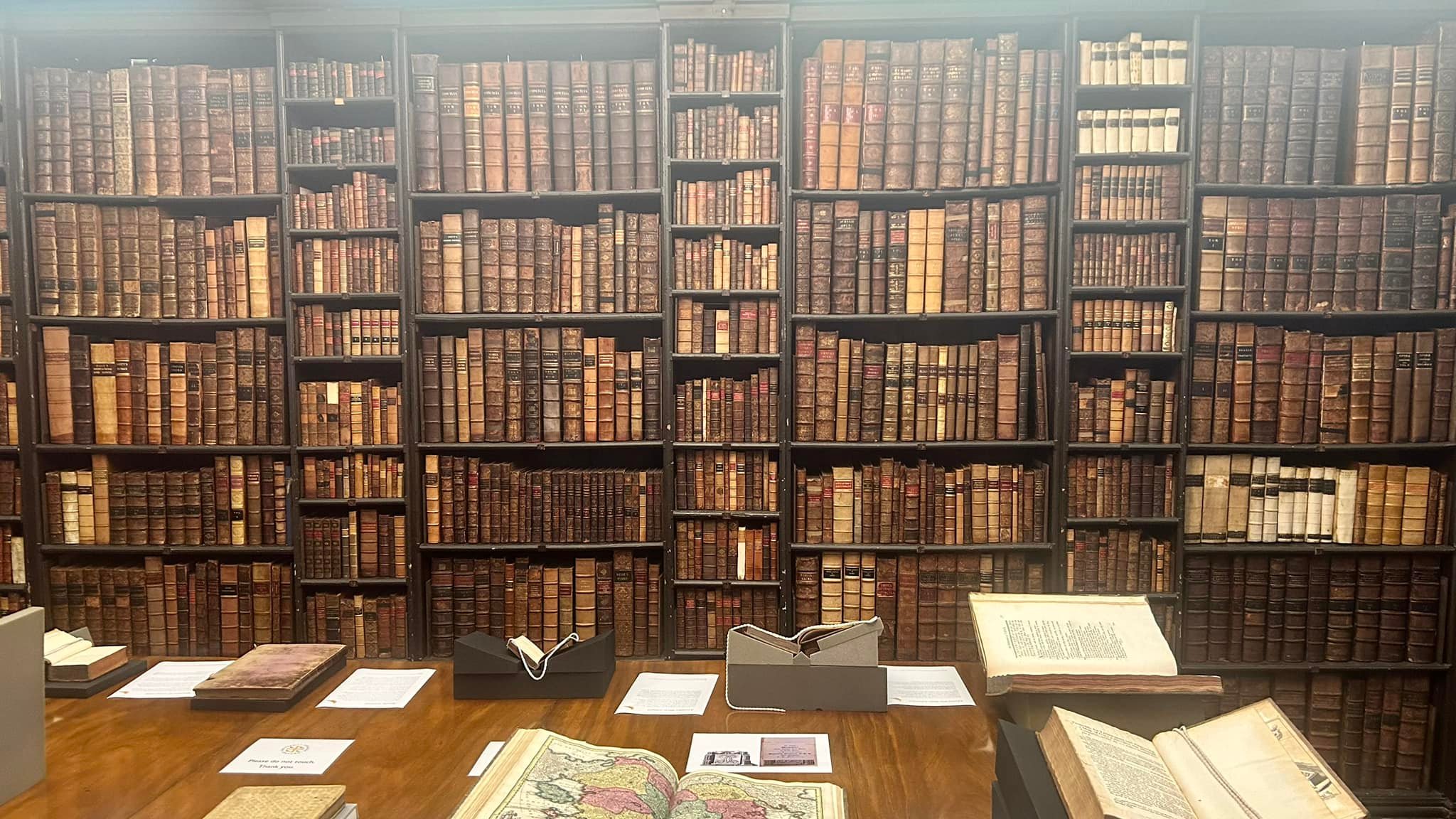 Neel Burton - First visit to the Browne Library, one of...