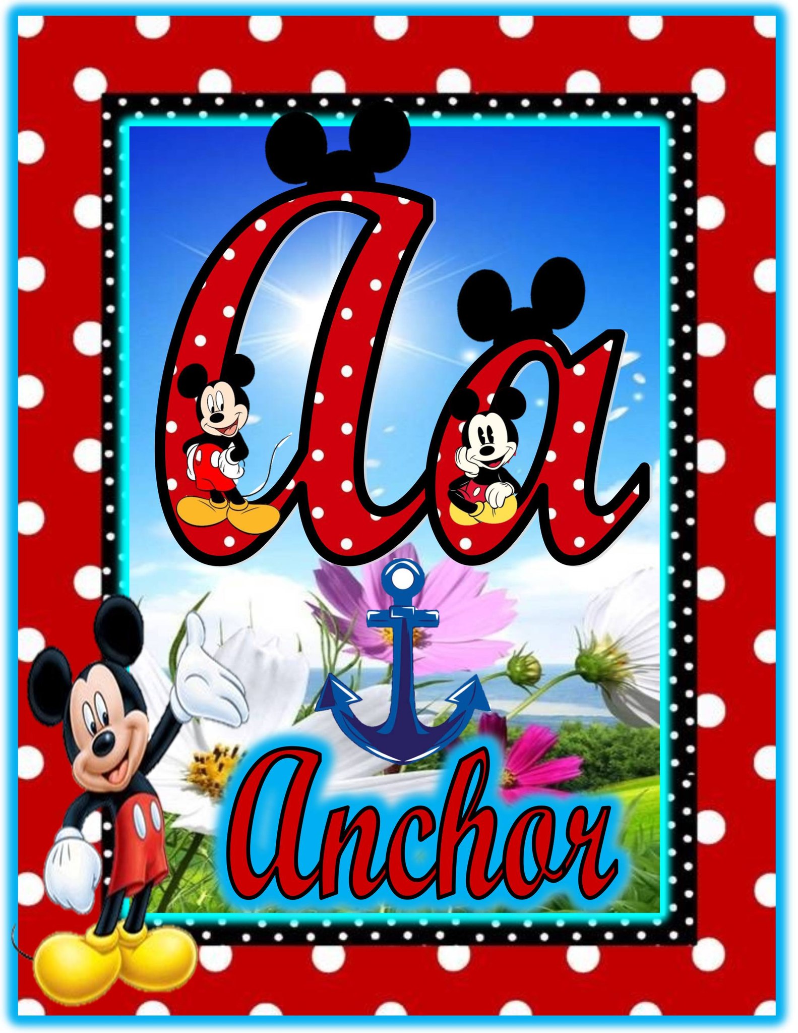 Maestra Rhea - #alphabet #mickymouse | Facebook