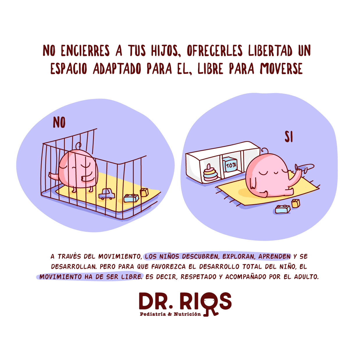 Dr. Alejandro Rios. Pediatría y Nutrición - 🙅‍♂️ NO ENCIERRES A TUS ...