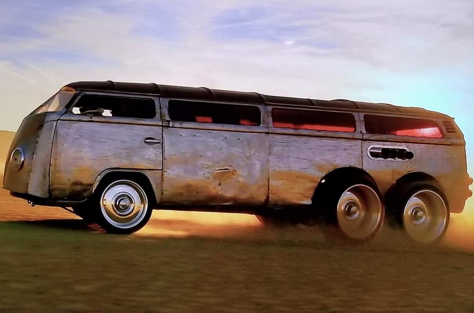 自動車 FRANKLIN Volkswagen Type 2 (T1) Frank'n Bus' 6 wheel supercharged 1960s VW T1 Bus
