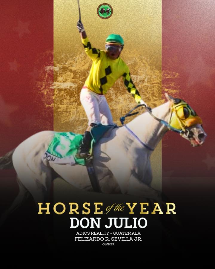Larga - LARGA KARERA KABAYO HORSE OF THE YEAR 2025 🏆 DON JULIO (Adios ...