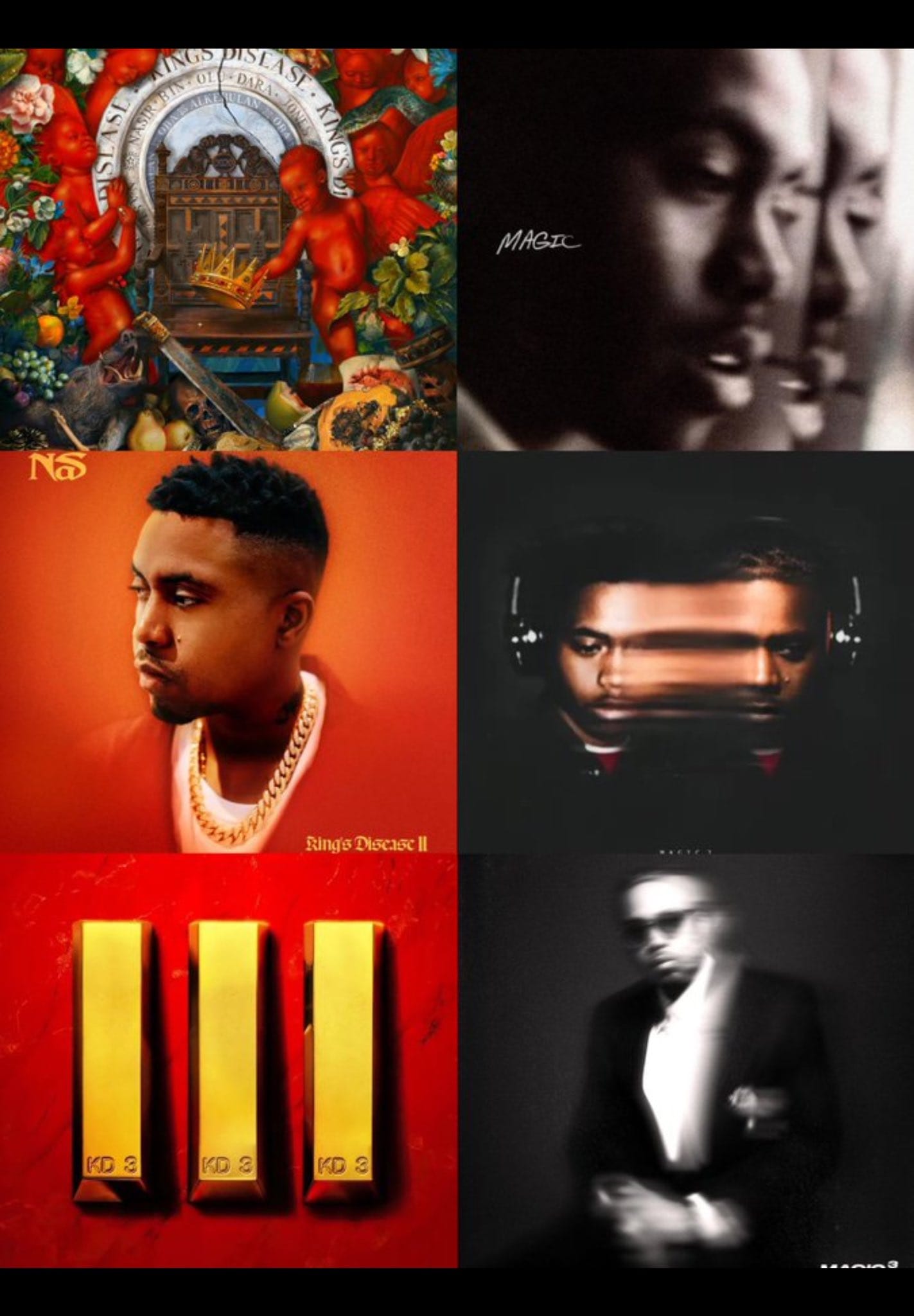 Nas - Magic 1 or Nas - King's Disease 3