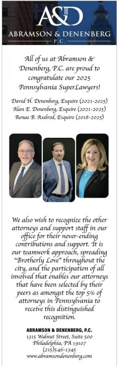 Abramson & Denenberg, P.C. | Philadelphia PA