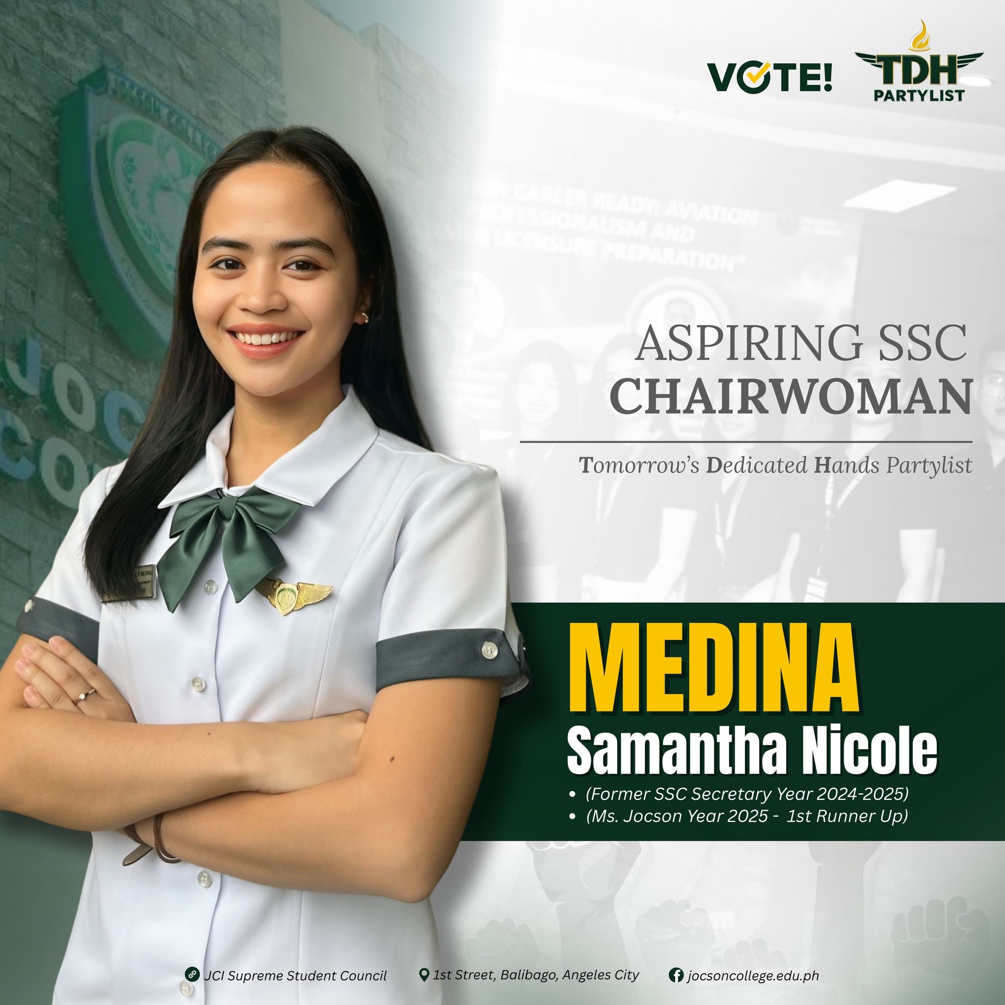 Meet the Aspiring Student Council... - Jocson College-Angeles | Facebook