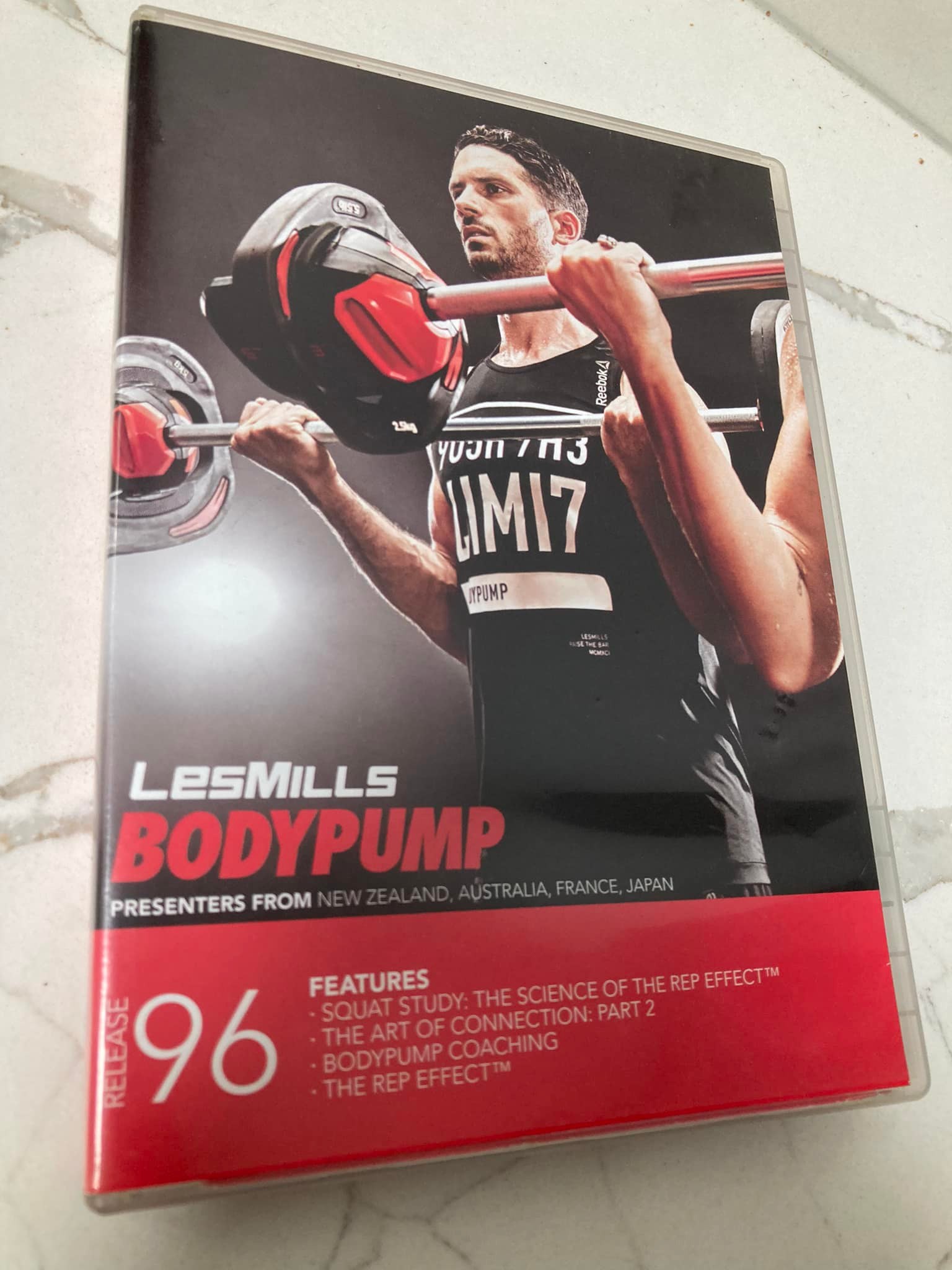 Les Mills Bodypump 96 release for sale
