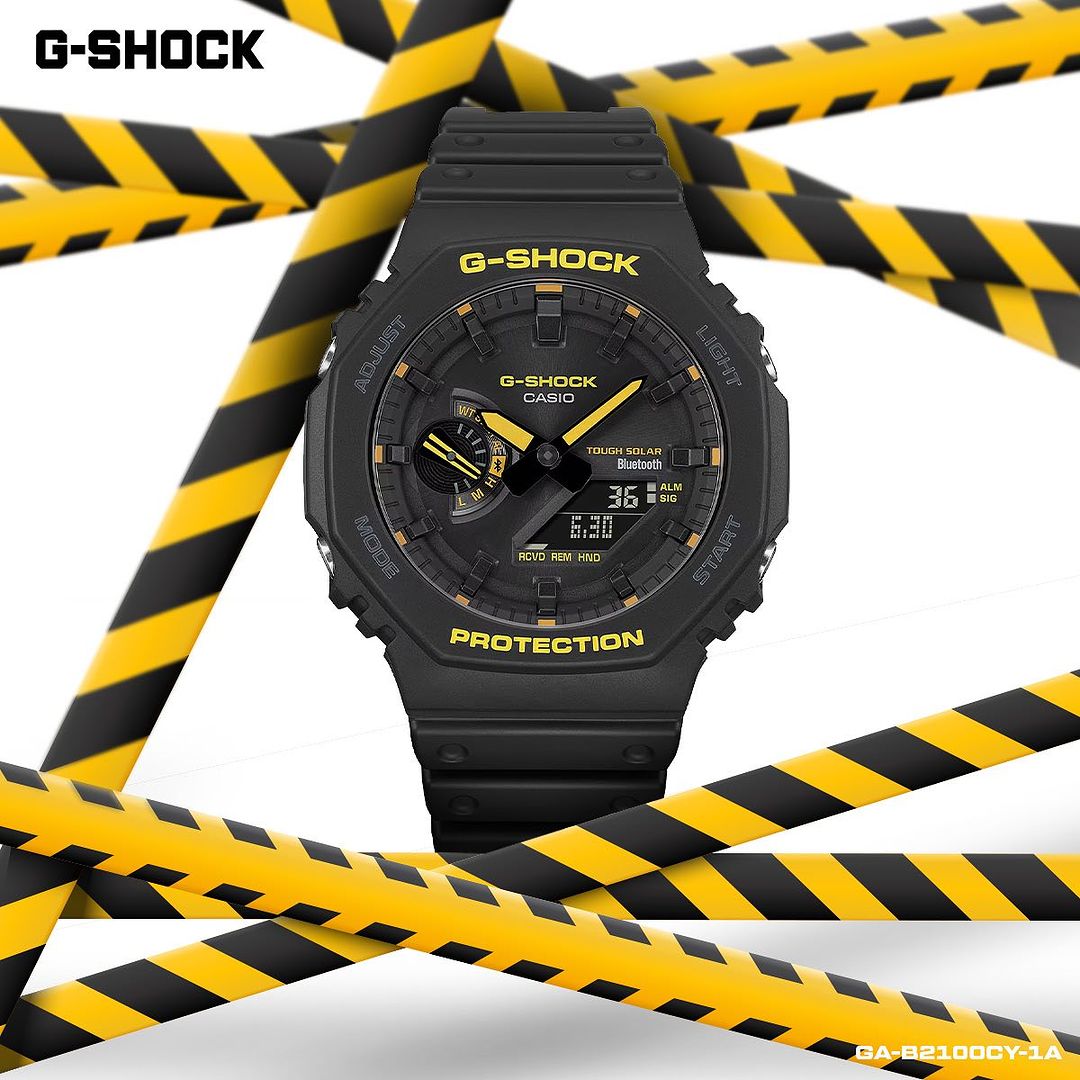 Gear up for the ride with GA-B2100CY- 1A! Tough, stylish, and