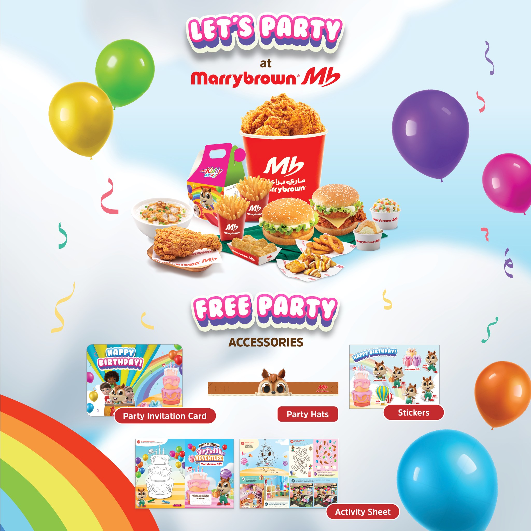 Marrybrown - 🥳 Create unforgettable birthday memories for...