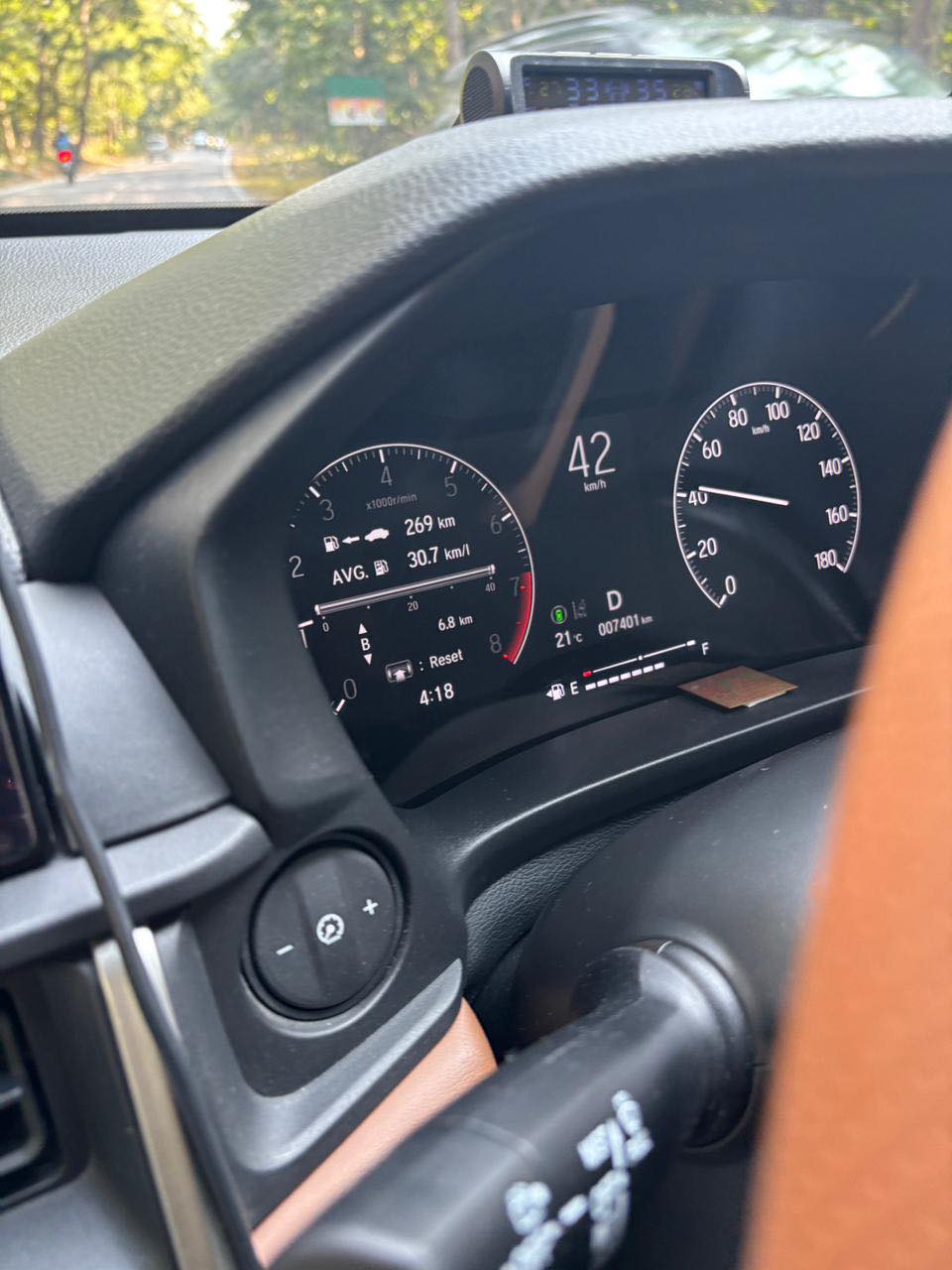 アップシフト Honda fuel efficiency on highways