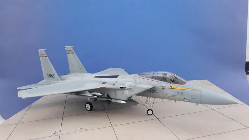 F-15A 199th FS Hawaii Air Guard, Hickam AFB. Hasegawa 1/48th