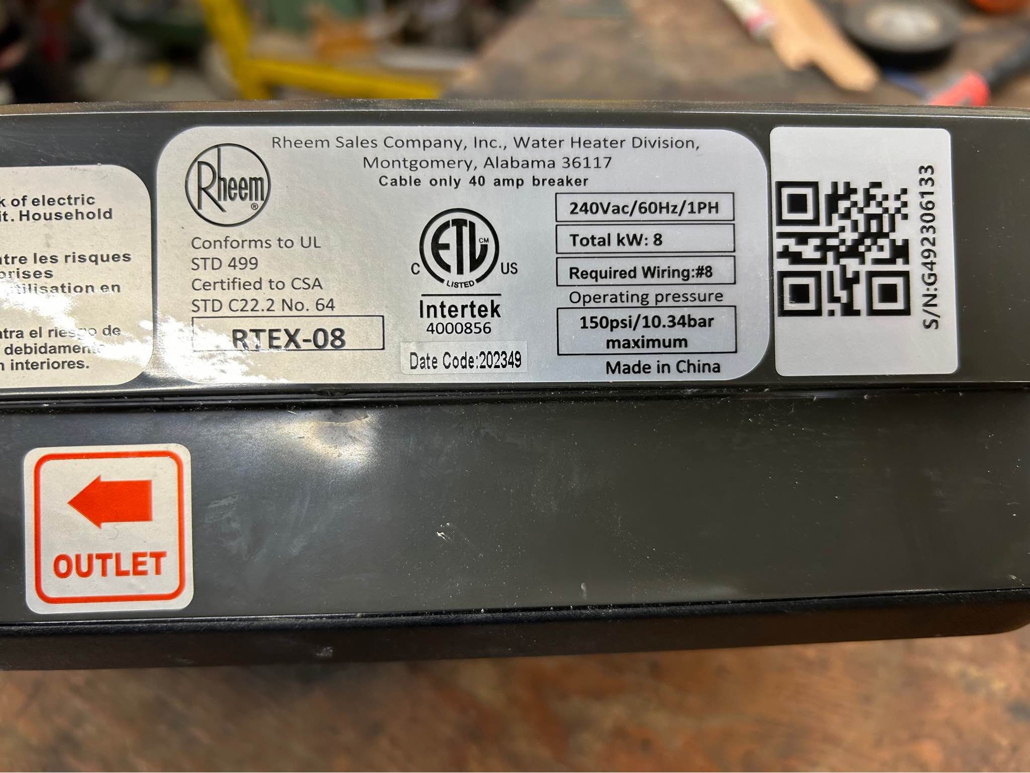 Water heater Tankless - Space Heaters - Sechelt, British Columbia ...