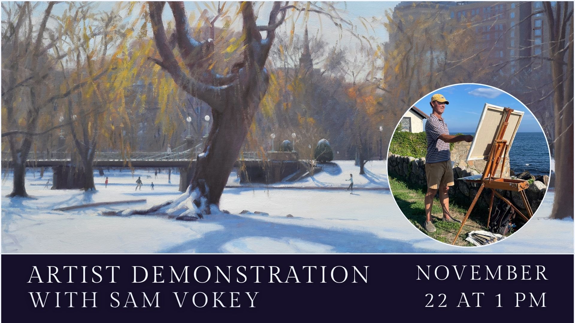 Artist Demonstration with Sam Vokey