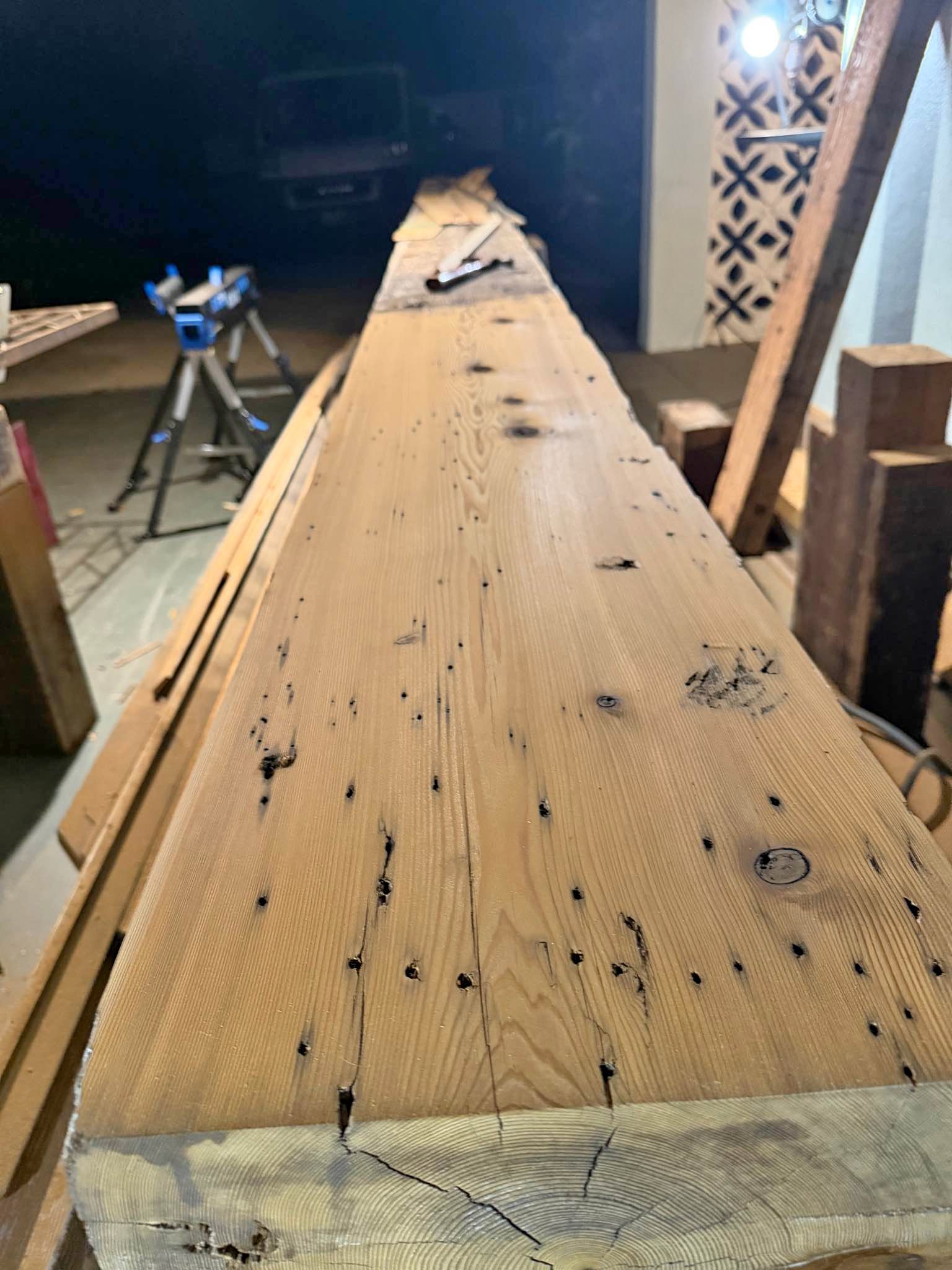 Massive Solid Cedar Beam – True 6”x12”x16’ – Architectural / Mantel ...