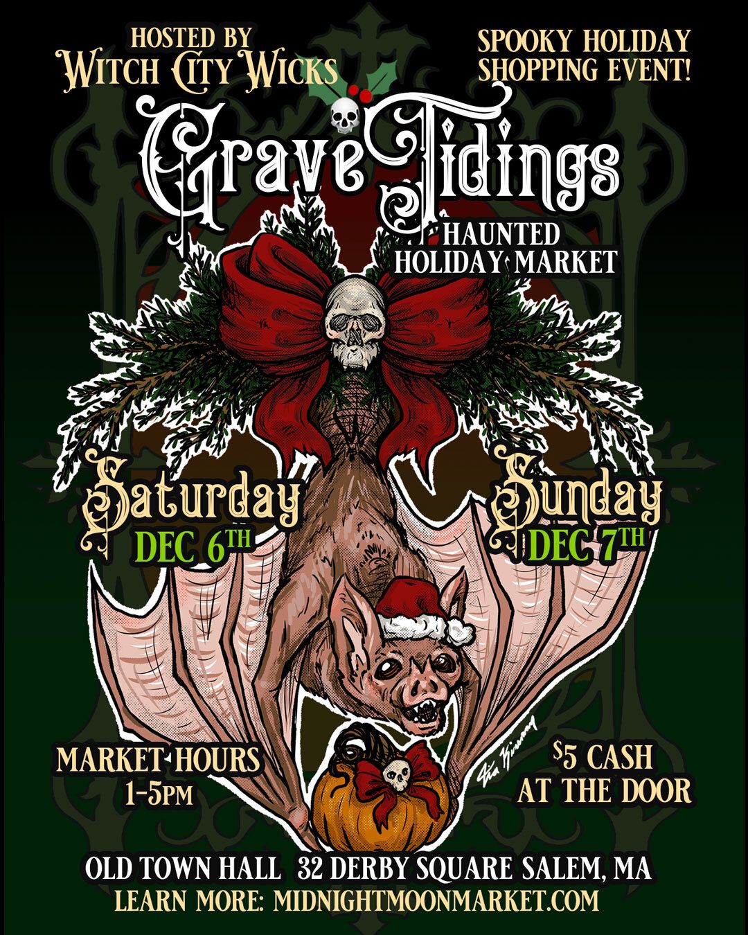 Midnight - 💀🎄 GRAVE Tidings 🎄💀featured artist (Saturday only) Hemlock ...