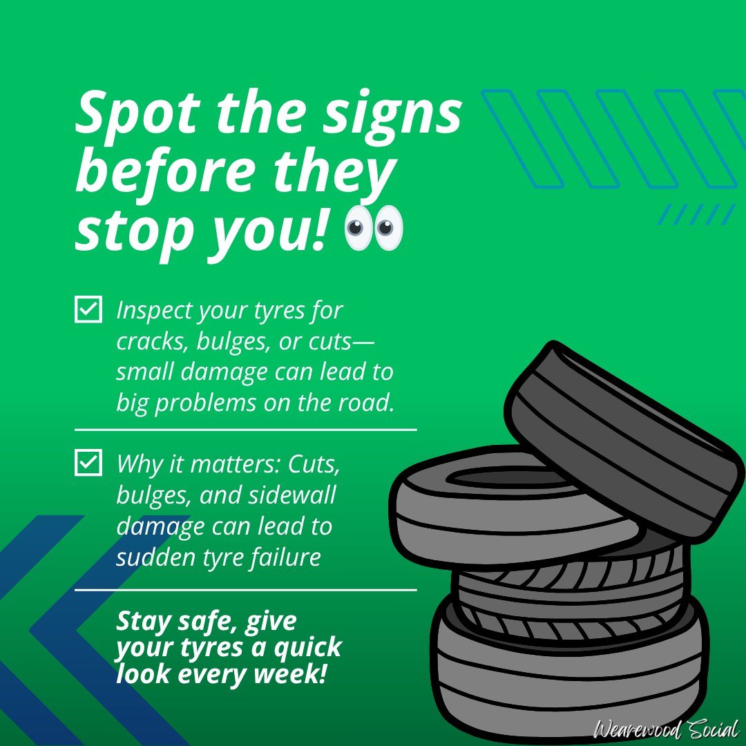 Westmoreland - Spot trouble early for Tyre Safety Month! Look for ...