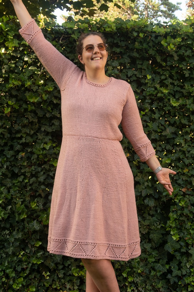 marya knit dress Mary knitting pattern for kids Maxi dress