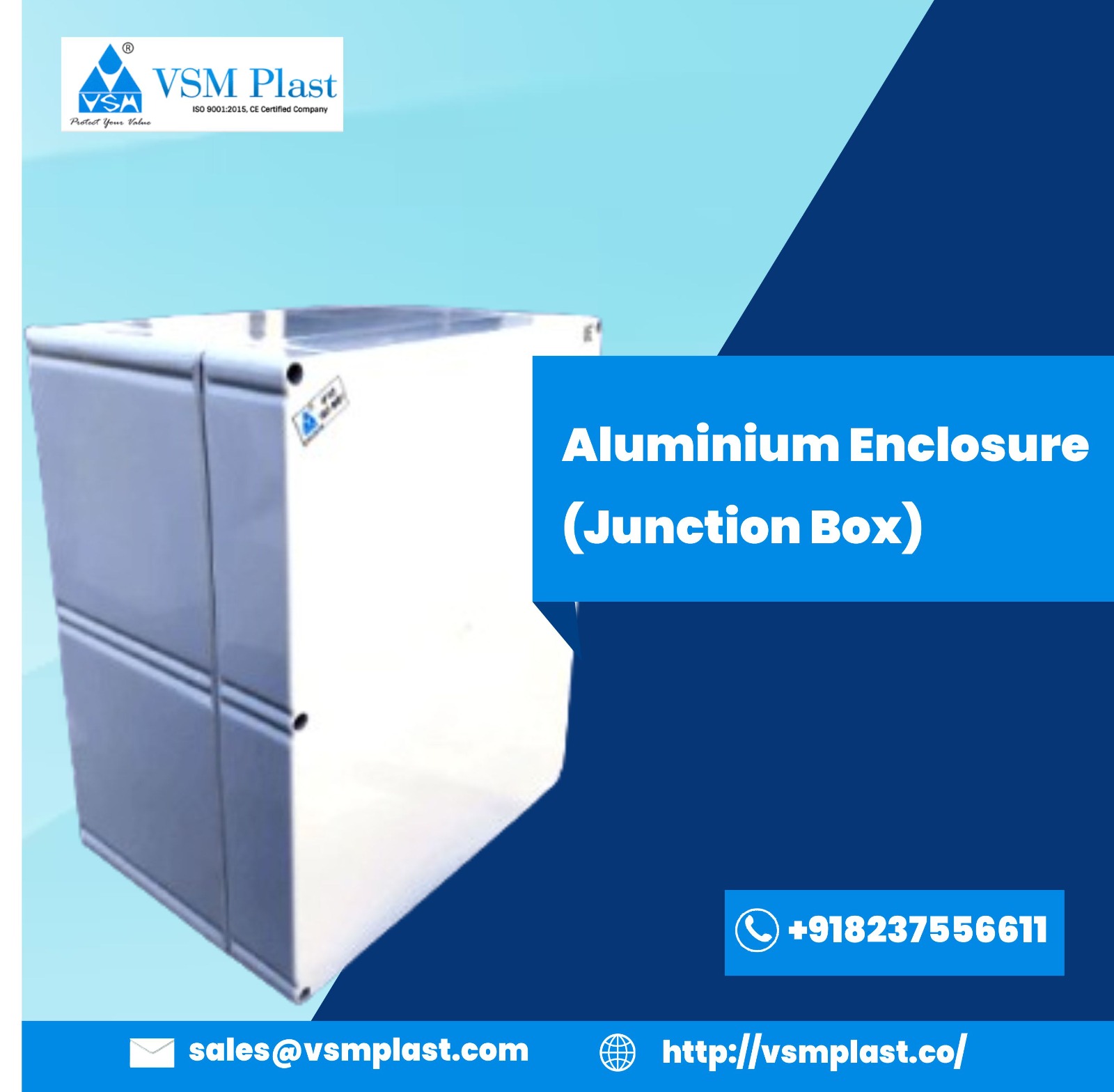 VSM - Aluminium Enclosure (Junction Box) We are a renowned Aluminium ...