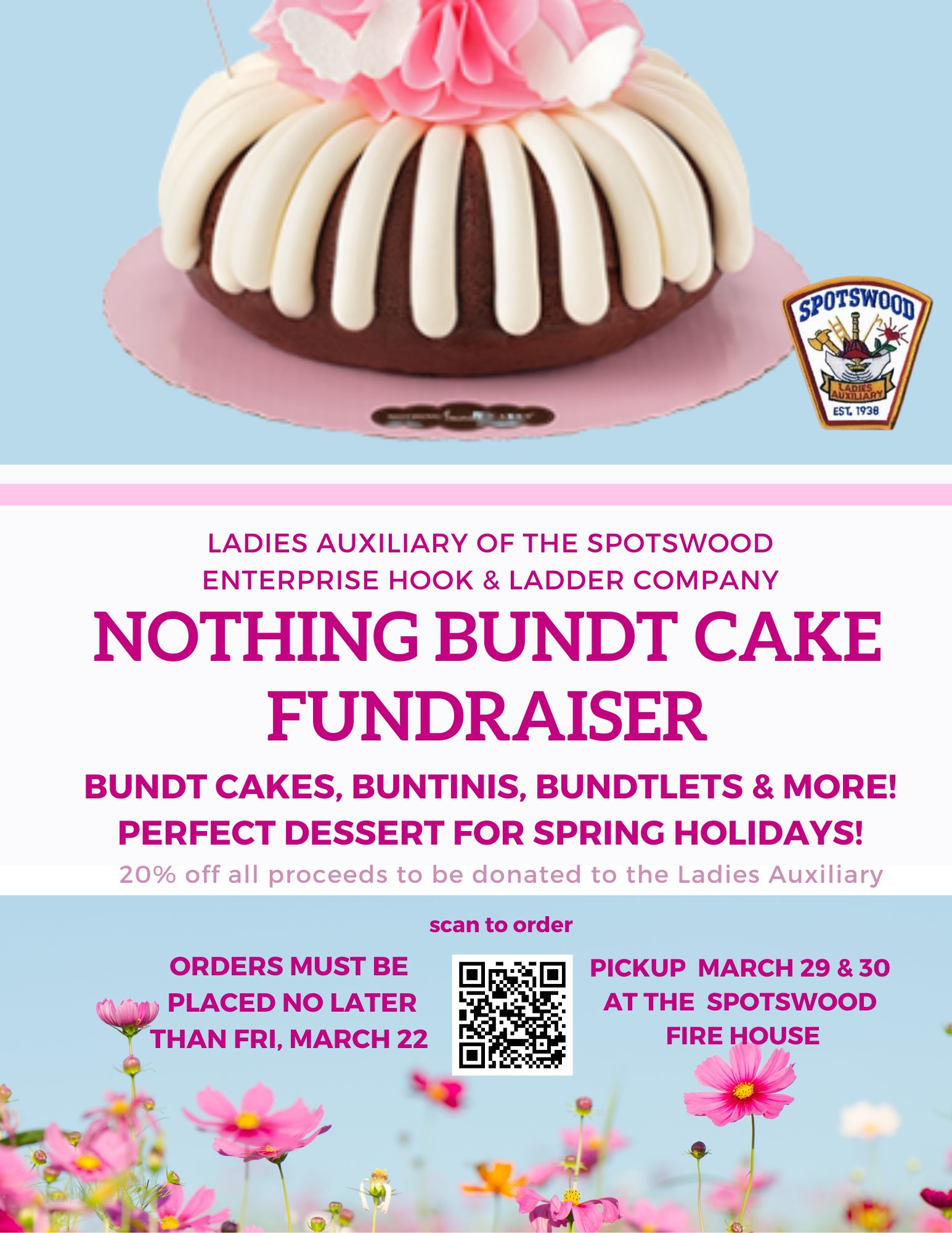 Looking for a dessert for the Spring Holidays or just a tasty treat ...
