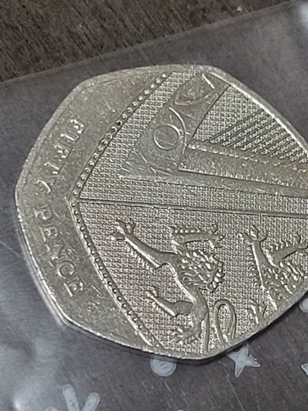 2012 London Olympic Games 50p Coin - Collectible UK Commemorative Coin In Great Condition